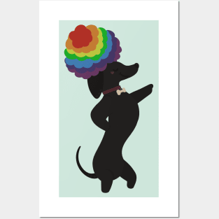 Groovy Dog Posters and Art